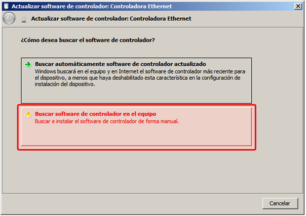 Paso 3: Instalar driver placa base Intel DH61WW en Windows Server 2008